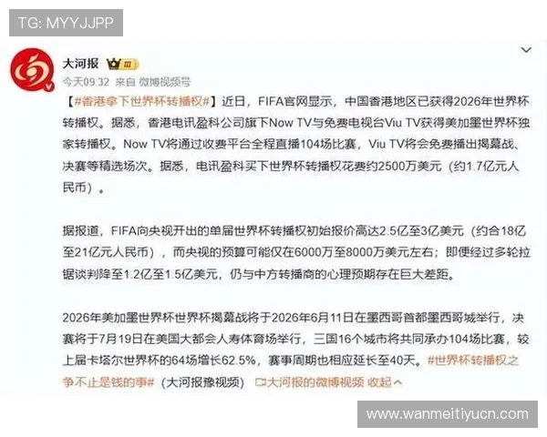 2026年世界杯转播权购买流程详解及用户常见问题解答指南